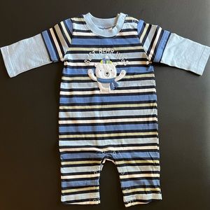Gymboree new boys long sleeve/pant romper